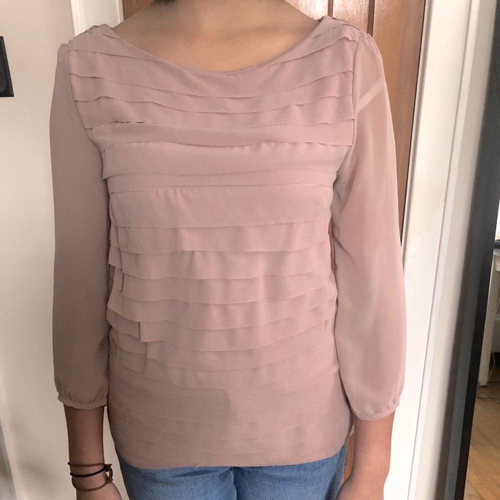 H&M Blush Top Ladies